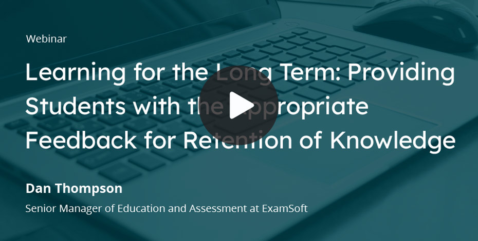 Feedback for Retention of Knowledge Webinar